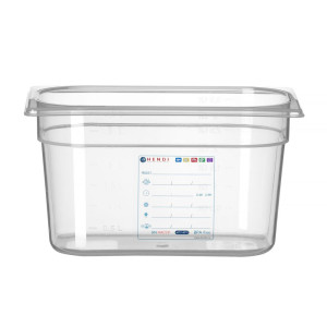 Gastronormos bakelis 1/4 - HENDI prekės ženklas - Fourniresto