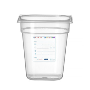 Gastronormos bakelis 1/6 - HENDI prekės ženklas - Fourniresto