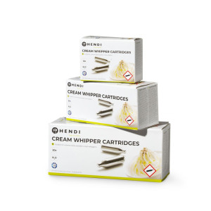 Kapsulės šlagams - 24 vnt. - HENDI prekės ženklas - Fourniresto