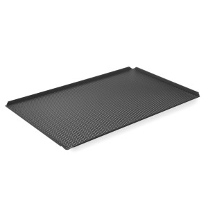 Perforuotas lėkštė su kraštais - GN 1/1