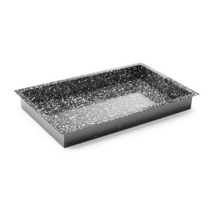 Pilnas GN 1/1 emalio gastronormos lizdas - P 60 mm