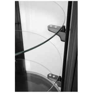 Apyrankė su apvalia konditerijos prekių demonstravimo vitrina - 100 l