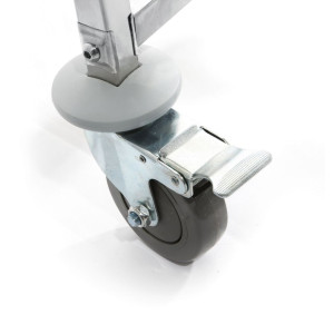 Vežimėlis su lentynomis - 7 x GN 1/1