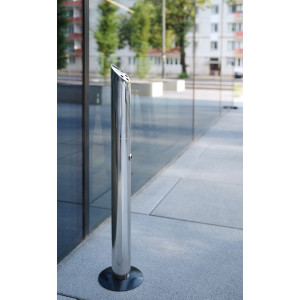 Pelenų dėklas ant stovo - 170 mm skersmens