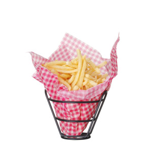 Paper Placemat with Checkered Pattern - 420 x 275 mm