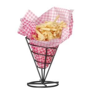 Popierinis stalo padėklas su rūgštintu popieriumi, rūšiuotas langeliais - 420 x 275 mm