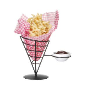 Popierinis stalo padėklas su rūgštintu popieriumi, rūšiuotas langeliais - 420 x 275 mm