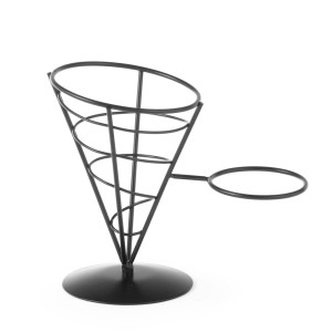 Pomidorų padažo ir bulvyčių traškučių laikiklis