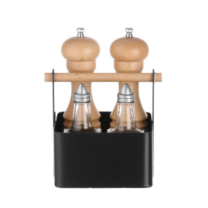 Stalo įrankių dėklas juodas - 170 x 130 mm