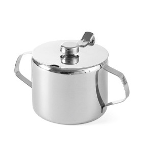 Cukraus dubenėlis su stiklo dangteliu