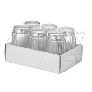 Druskos ir pipirų indai - 6 vnt. rinkinys - HENDI prekės ženklas - Fourniresto