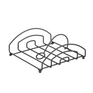 Juodos spalvos stalo rankšluostis - 210 x 205 mm - HENDI prekės ženklas