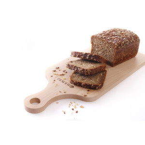 Medinis pjaustymo lenta su rankena - 390 x 160 mm