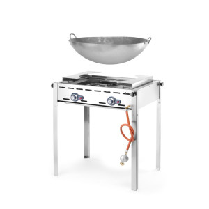 Wok su dviem rankenėliais - 700 mm skersmens - HENDI prekės ženklas