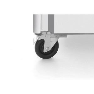 Šaldytuvas su nerūdijančio plieno korpusu GN 2/1 - 670 L HENDI: Kokybė ir našumas