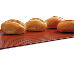 Viršutinė dalis GN 1/1 su skylutėmis ir silikoniniu apvalkalu