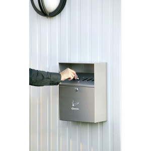 Sieninis pelenų indas - sidabrinis