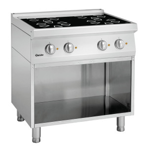 Keturių zonų spindulinis krosnis su pagrindu, 700 serija