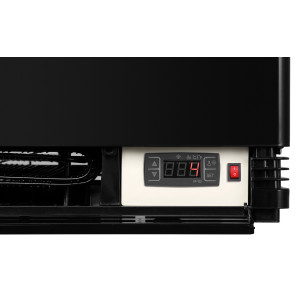 Profesionali maža šaldytuvų vitrina Bartscher - 78 l, juoda