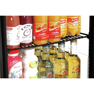 Profesionali maža šaldytuvų vitrina Bartscher - 78 l, juoda