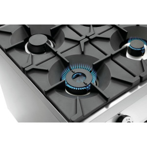 Keturių degiklių krosnelė serijos 900 - Elektrinė krosnelė GN 2/1, Bartscher prekės ženklo.