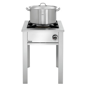 Profesionalus dujinis viryklės stalas - 1 degimo vieta - 280 mm Bartscher 1050603