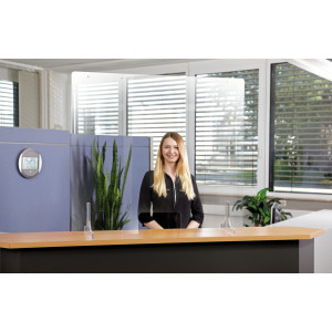 Apsauginis skydas stalams ir stalviršiams - 1000 x 900 - Bartscher