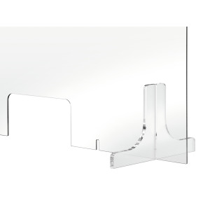 Apsauginis skydas stalams ir stalviršiams - 1000 x 900 - Bartscher