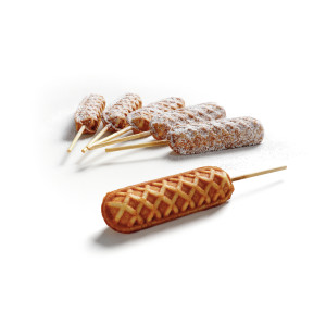 Profesionalus gaminamasis gafuvas Lolly - Epinių gafrių - Bartscher