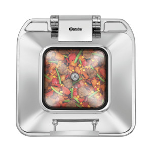 Chafing Dish lankstus GN 2/3 su nuimamu dangteliu - 5,2 L - Bartscher