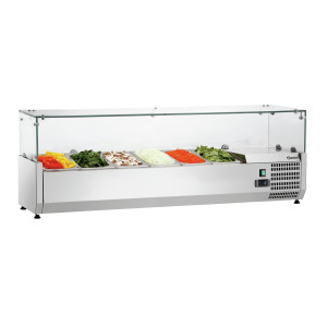 Saladų šaldytuvas - 6 x GN 1/4