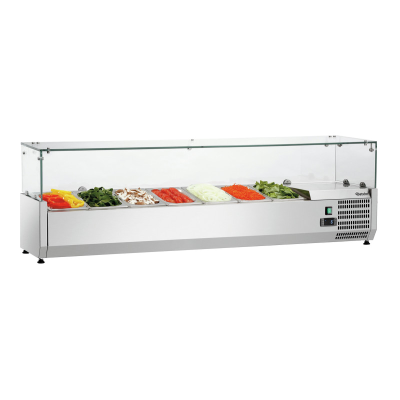 Saladėtė ant stalo - 7 x GN 1/4