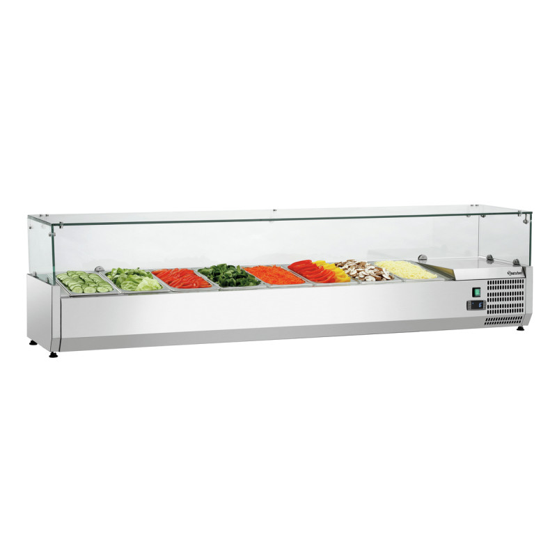 Saladų šaldytuvas - 8 x GN 1/3