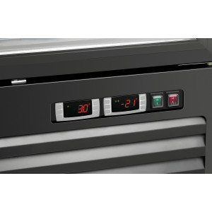 Šaldytuvas su dviem stiklinėmis durimis - 820 l - Bartscher