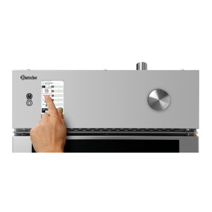 Keturi garų maišytuvai Silversteam-K - GN 1/1 - Bartscher