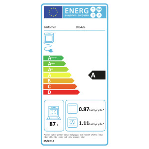 Elektrinė indukcijos krosnelė - 98 l - Bartscher