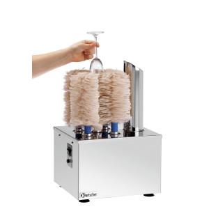 XS stiklo poliravimo šepetys Bartscher: garantuotas blizgesys!