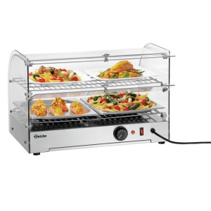 Vitrina šildoma Bartscher 5200 2ER - Profesionalus šilumos palaikymas