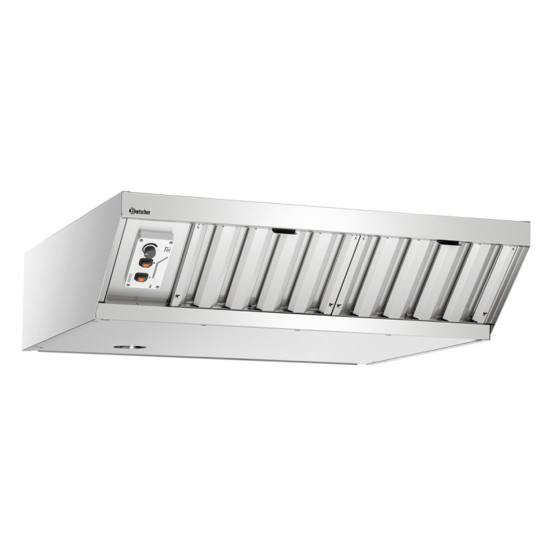 Gartraukis Silversteam Bartscher - Efektyvus ištraukimas 540 m³/h