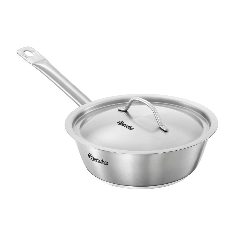 Sauteuse E200-D1 Bartscher: profesionalios kokybės nerūdijantis plienas