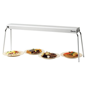 Bartscher IHR1250 šildomas tiltas: Profesionalus karštų patiekalų palaikymas.
