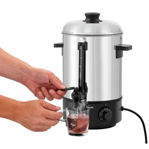 Karšto vandens dozatorius 6L Bartscher iš nerūdijančio plieno, reguliuojama temperatūra