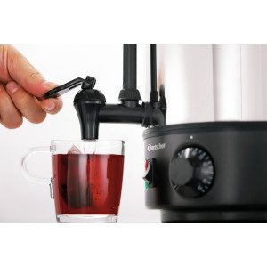 Karšto vandens dozatorius 6L Bartscher iš nerūdijančio plieno, reguliuojama temperatūra