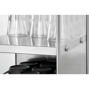 Profesionalus puodelių šildytuvas Bartscher 103079 aukštos kokybės