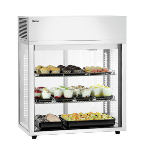 Platėlis 17S-150x300 iš juodos melamino - Bartscher