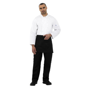 Virtuvės kombinezonas su ilgomis rankovėmis, baltas, unisex, dydis M - Whites Chefs Clothing - Fourniresto