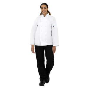 Virtuvės kombinezonas su ilgomis rankovėmis, baltas, unisex, dydis S - Whites Chefs Clothing - Fourniresto