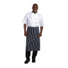 Virtuvės prijuostė juostelėmis mėlyna ir balta 760 x 920 mm - Whites Chefs Clothing - Fourniresto
