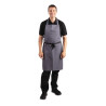 Pilko antracito spalvos polikotono prijuostės 711 x 965 mm - Whites Chefs Clothing - Fourniresto