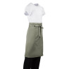 Padavėjo prijuostė alyvuogių spalvos, iš polikotono, 1000 x 700 mm - Whites Chefs Clothing - Fourniresto